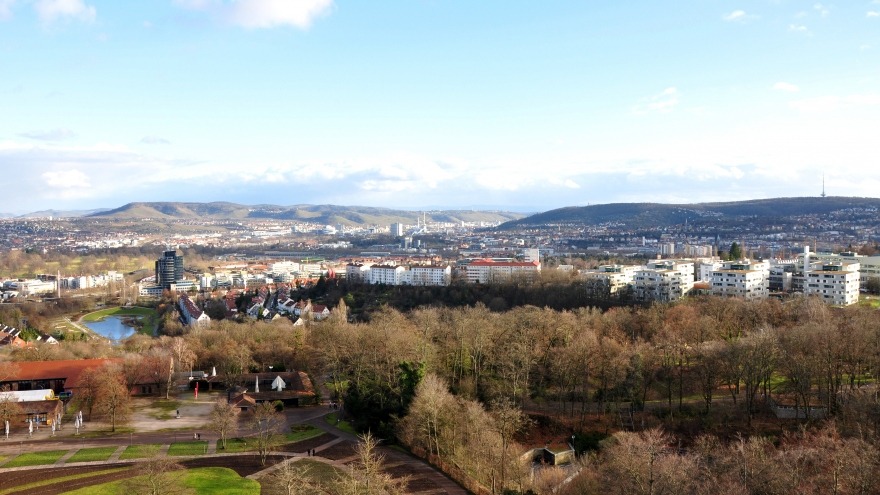 Blick vom Killesbergturm